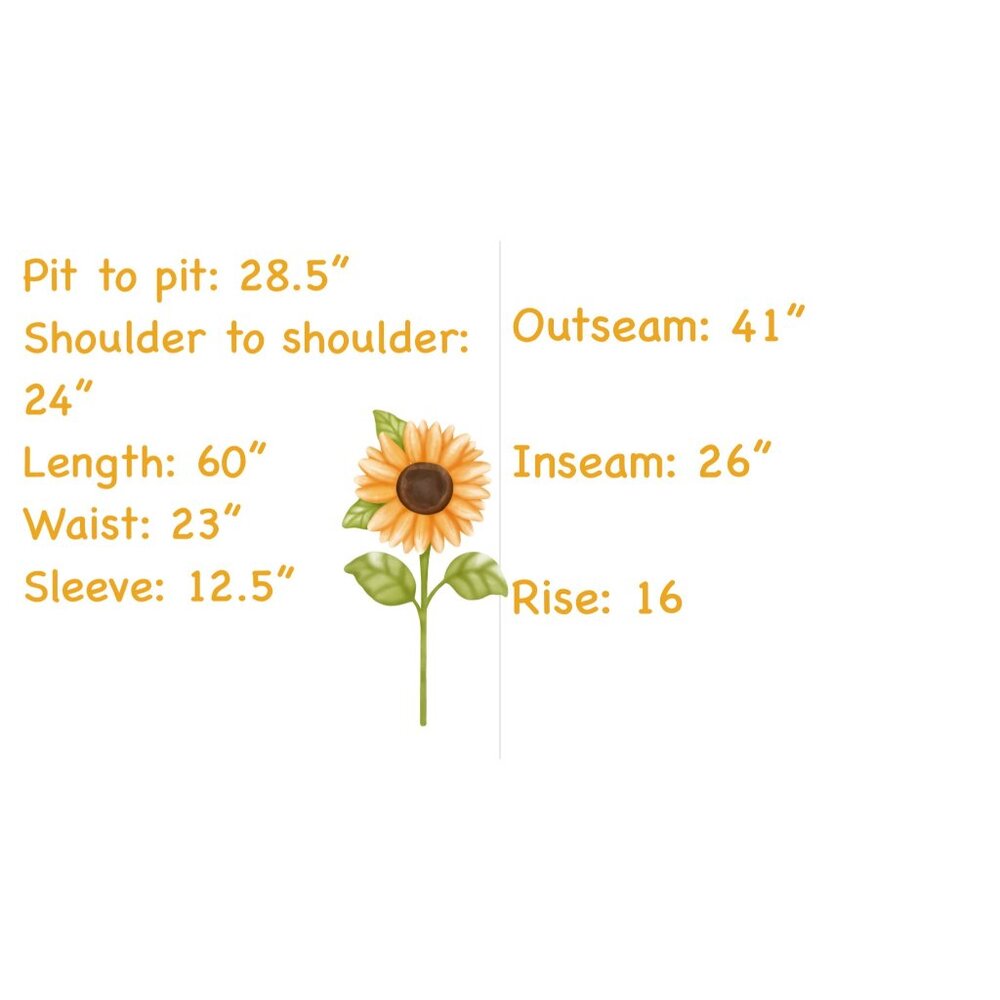 NWT Plus Size Short Sleeve Button Up Sunflower Jumpsuit  4X - Picture 2 of 5